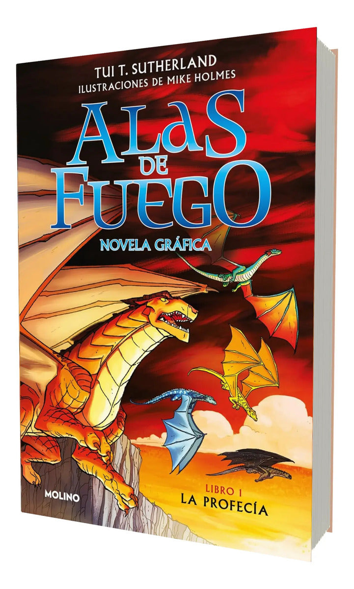 Portada de Libro La Profecía [ Alas De Fuego ] Original