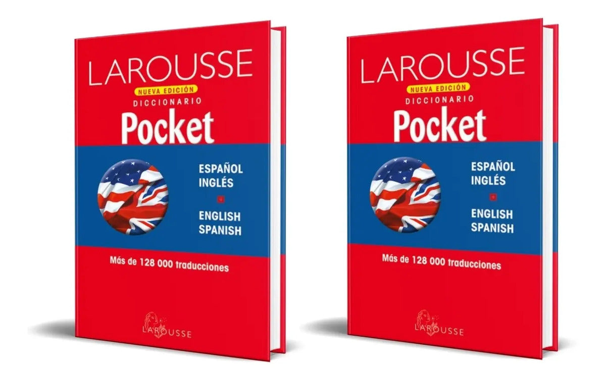 Portada de Pack 2 Diccionarios Larousse Pocket [ Español - Inglés ]