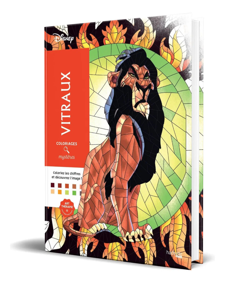 Portada de Libro Colorea Y Descubre El Misterio [ Scar ] Original