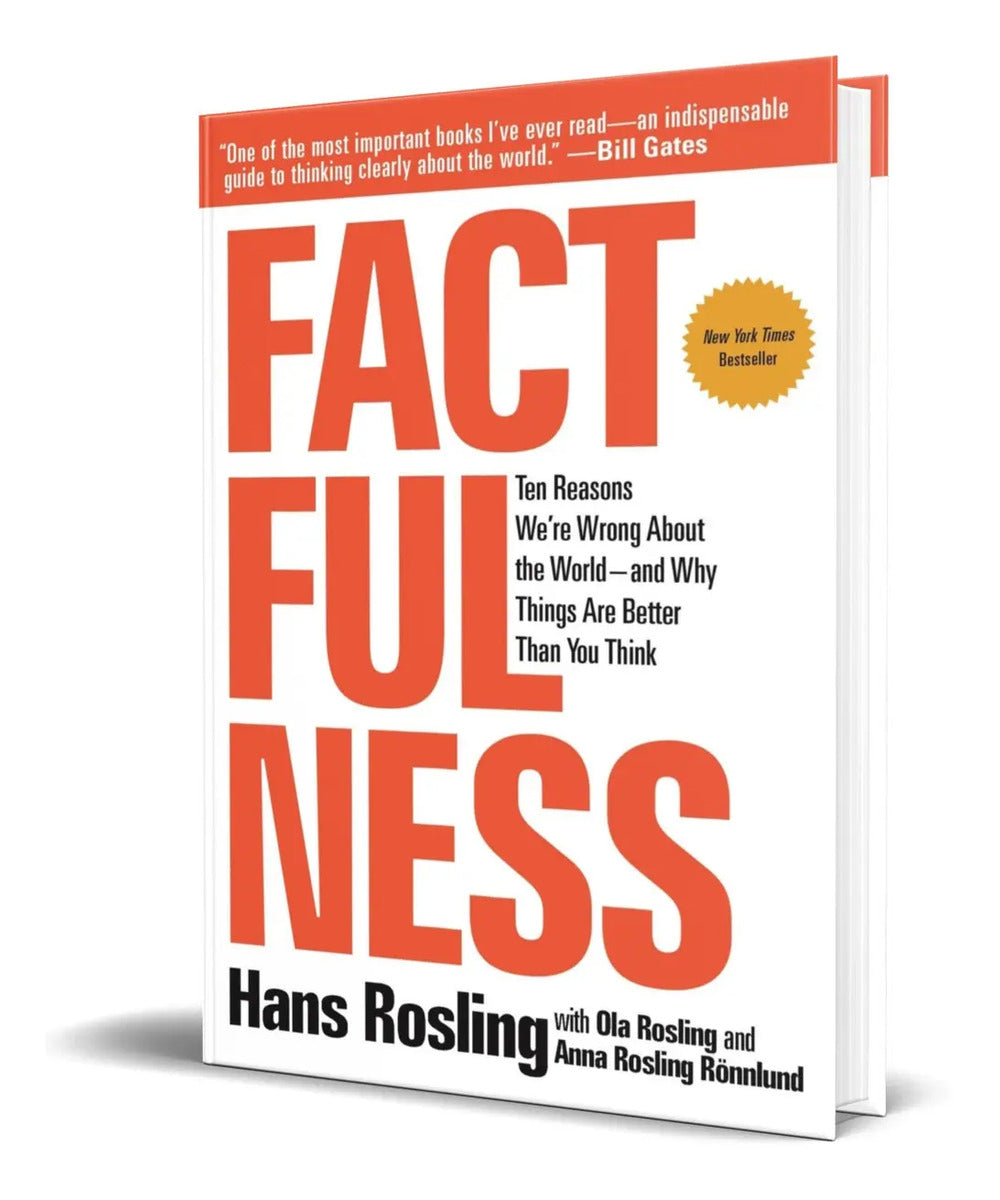 Portada de Libro Factfulness [ 10 Reasons We Are Wrong World ]