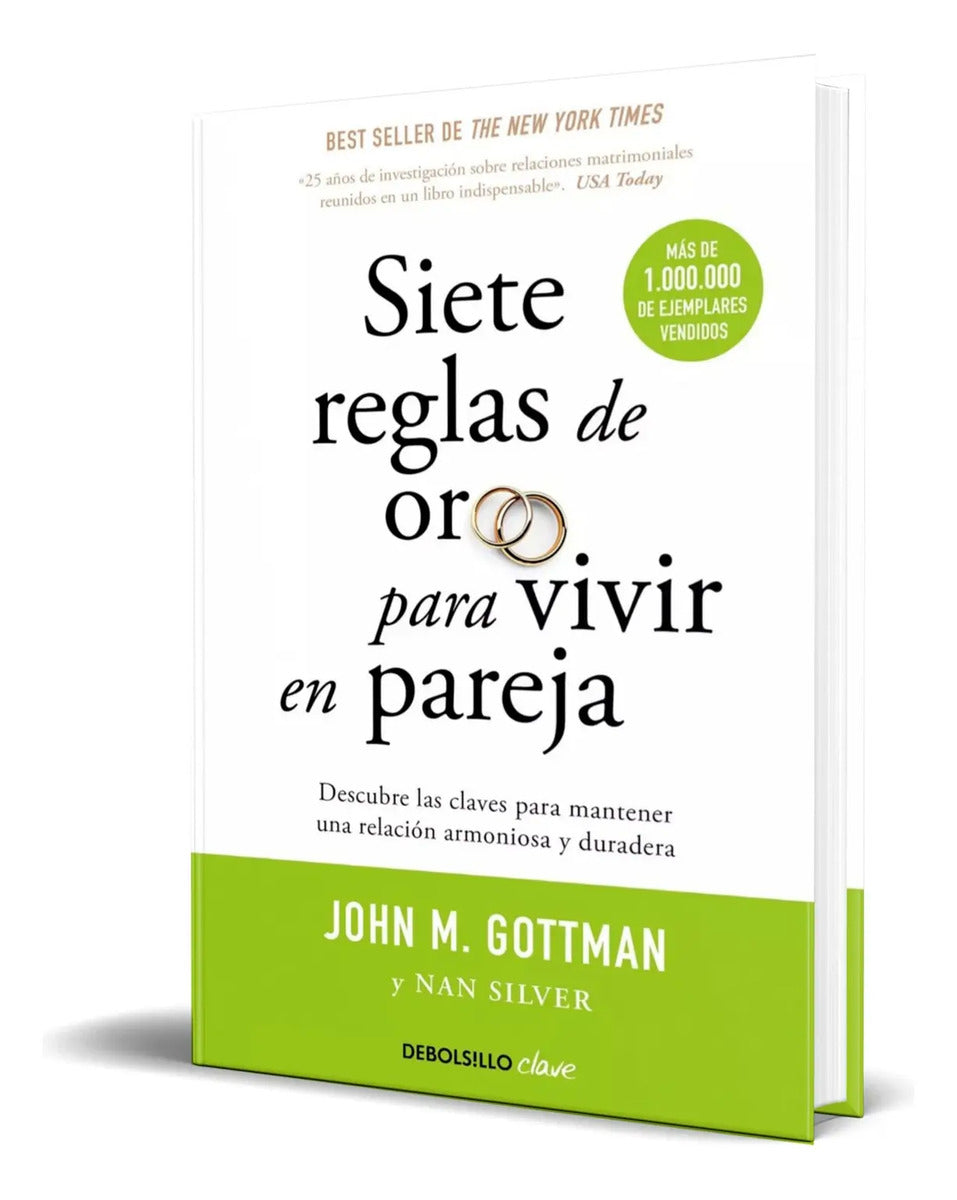 Portada de Libro Siete Reglas De Oro Para Vivir En Pareja [ Original ]
