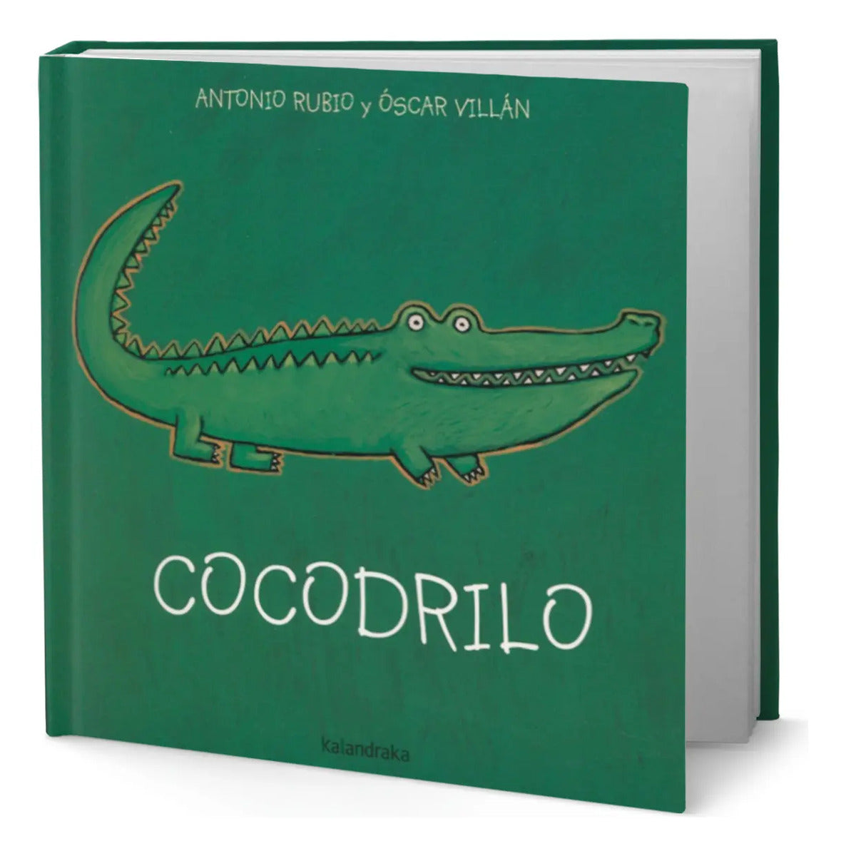 Portada de Libro Cocodrilo [ Antonio Rubio ] Original