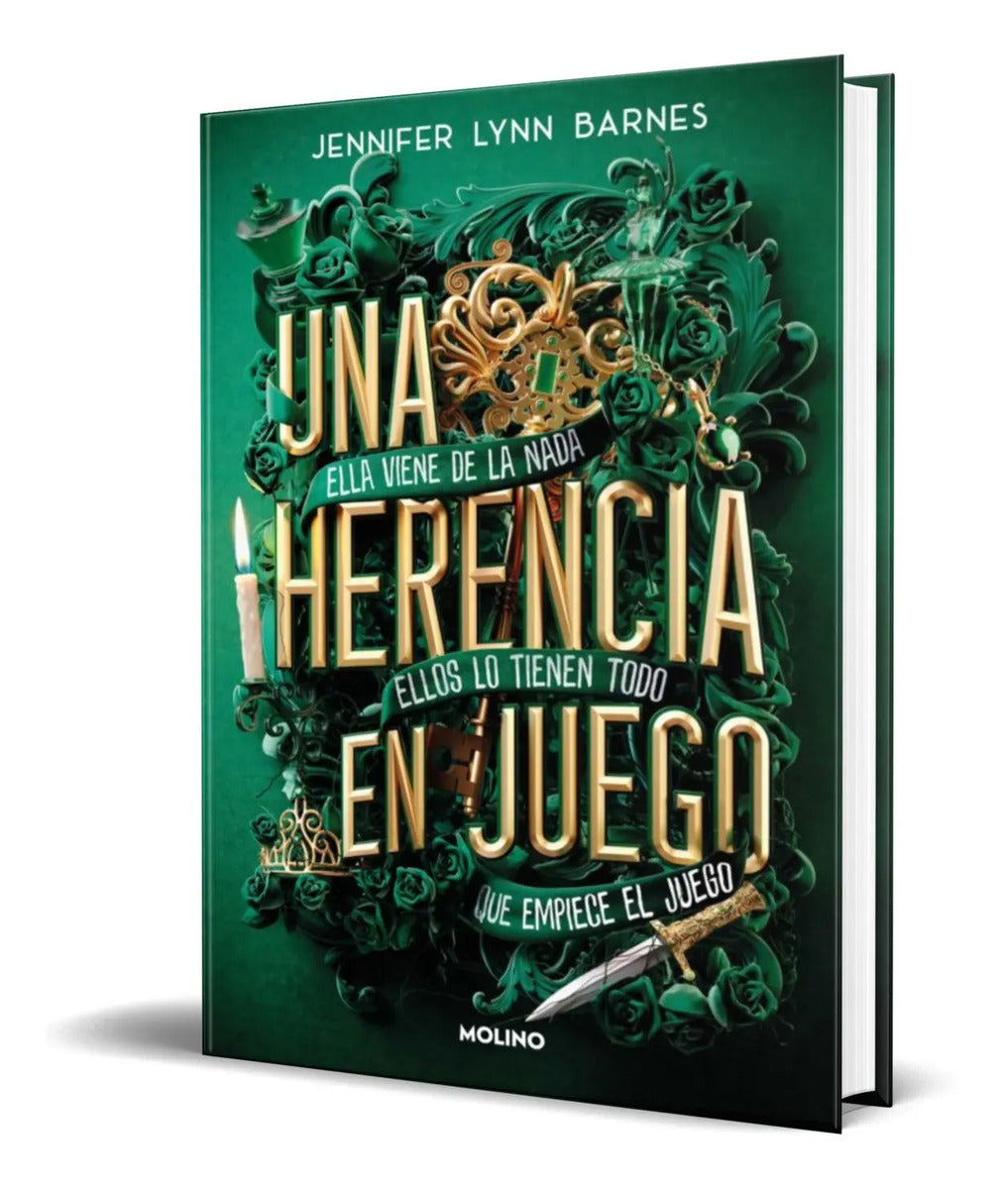Portada de Libro Una Herencia En Juego [jennifer Lynn Barnes] Original