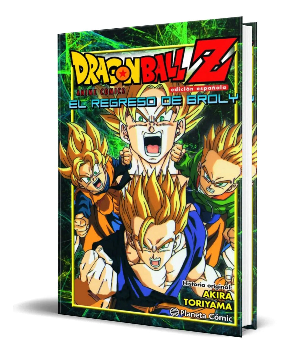 Portada de Libro Dragon Ball Z El Regreso De Broly [ Original ]