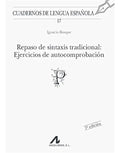 Portada de Libro Repaso De Sintaxis Tradicional [ Original ], De Ignacio Bosque. Editorial Arco Libros - La Muralla, S.l., T…