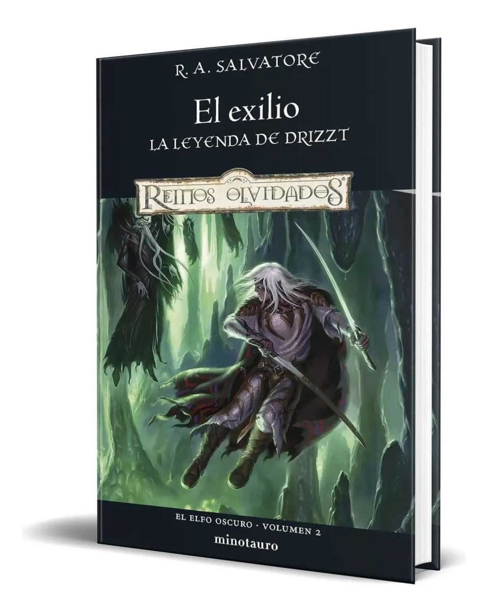 Portada de Libro Elfo Oscuro [ El Exilio ] Original