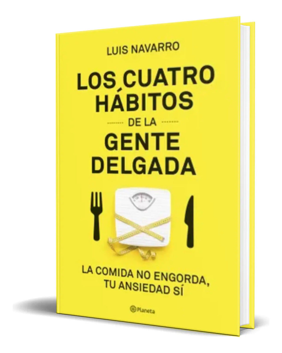 Portada de Libro Los 4 Hábitos De La Gente Delgada [ Original ]
