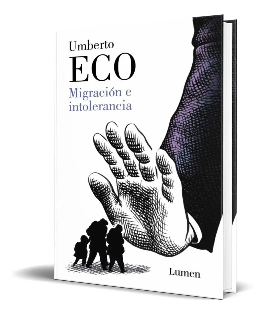 Portada de Libro Migración E Intolerancia [ Umberto Eco ] Original