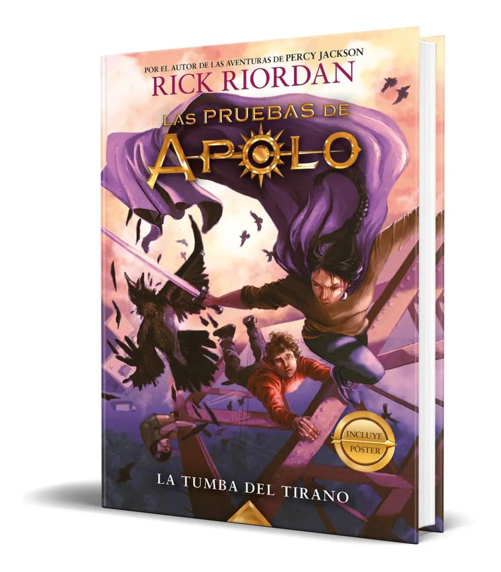 Portada de Libro La Tumba Del Tirano - Rick Riordan [ Pasta Dura ]