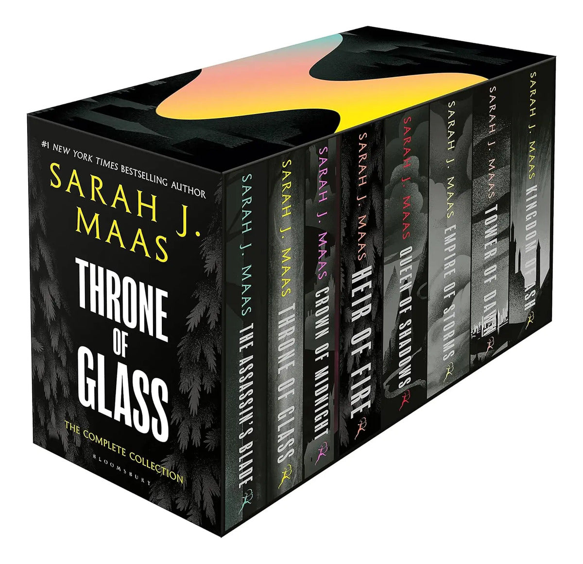 Portada de Libro Throne Of Glass Box Set [ Sarah J. Maas ] Original