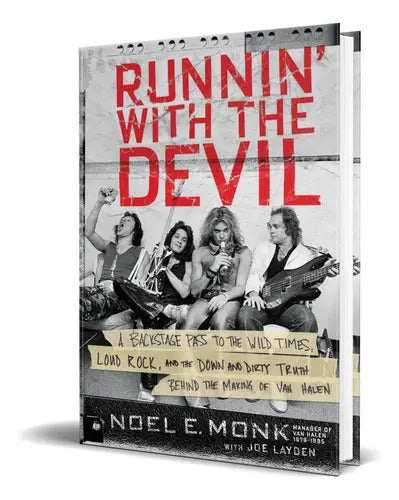 Portada de Runnin\' With The Devil, De Noel Monk. Editorial Dey Street Books, Tapa Blanda En Inglés, 2017