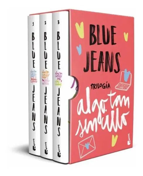 Portada de Libro Estuche Algo Tan Sencillo [ Blue Jeans ] Original