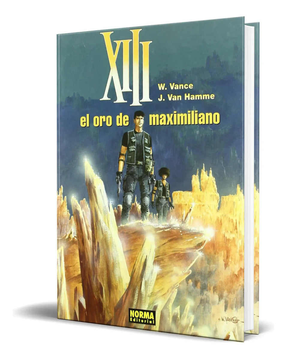 Portada de Libro Xiii 17 El Oro De Maximiliano [ Vance ] Original