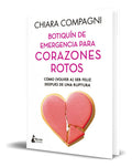Portada de Libro Botiquín De Emergencia Para Corazones Rotos Original, De Chiara Compagni. Editorial Kitsune Books, Tapa Bla…