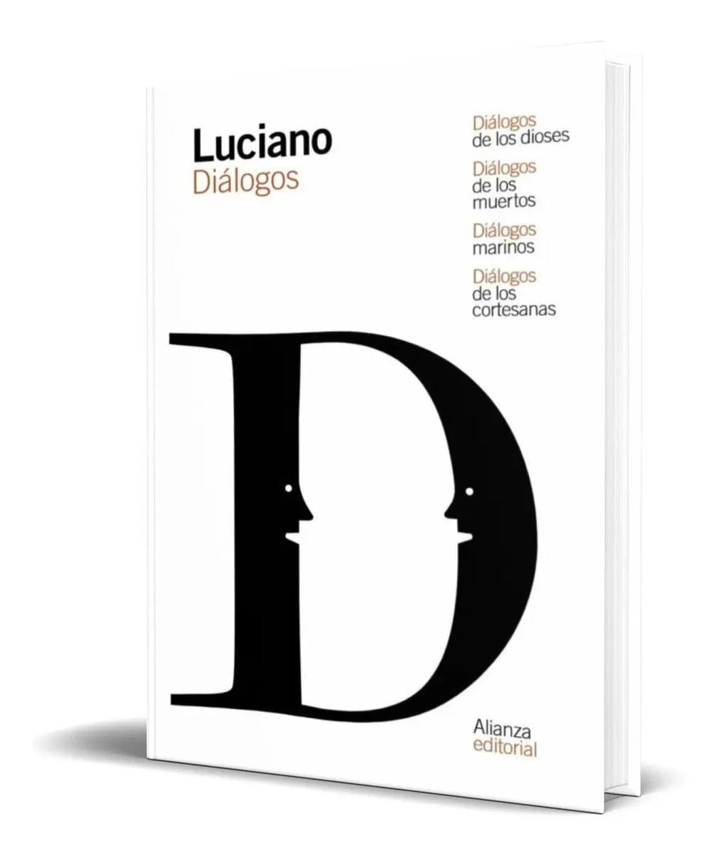 Portada de Libro Diálogos [ Luciano De Samosata ] Original