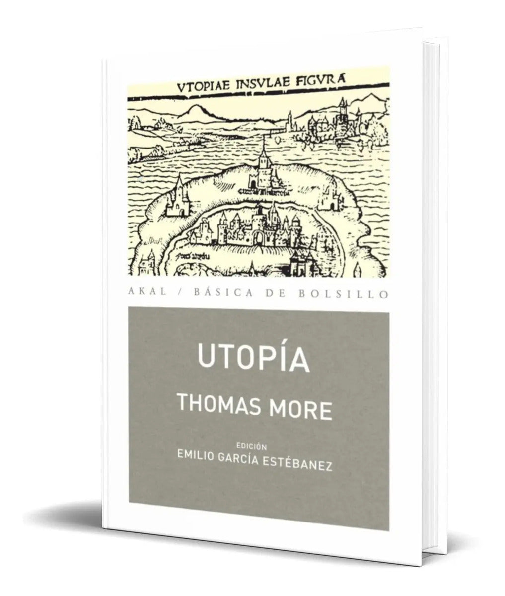Portada de Libro Utopia [ Tomas Moro ] Original