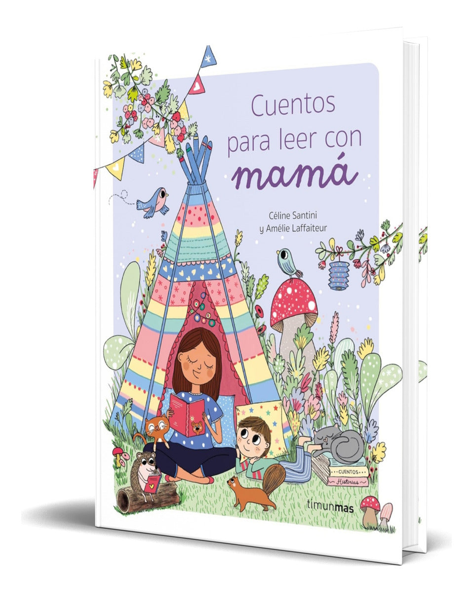 Portada de Libro Cuentos Para Leer Con Mamá [ Céline Santini ] Original