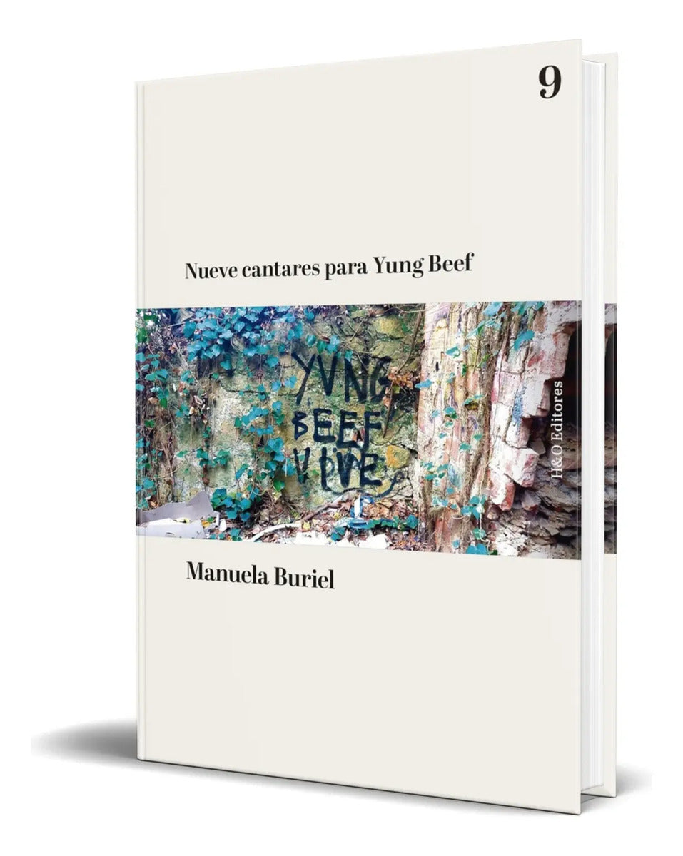 Portada de Libro Nueve Cantares Para Yung Beef [ Original ]