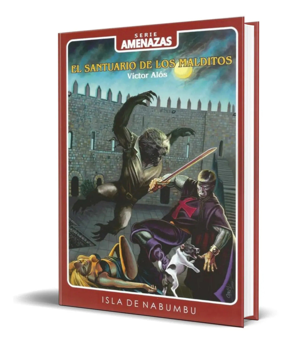 Portada de Libro El Santuario De Los Malditos [ Amenazas 5 ] Original