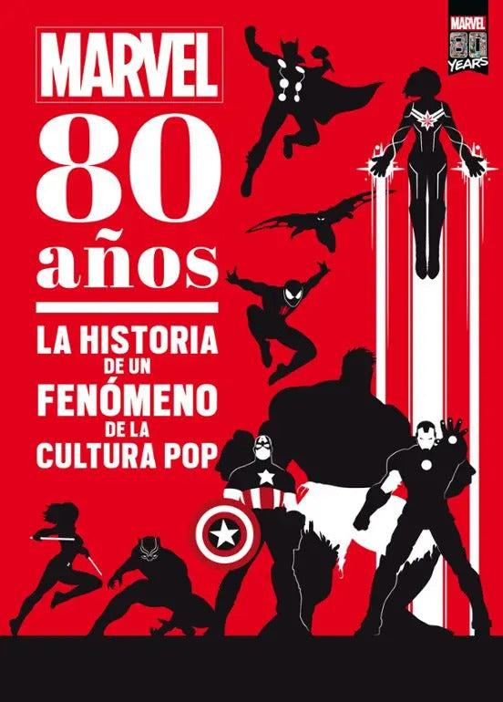 Portada de Cómic Marvel. 80 Años [ La Historia La Cultura Pop] Original