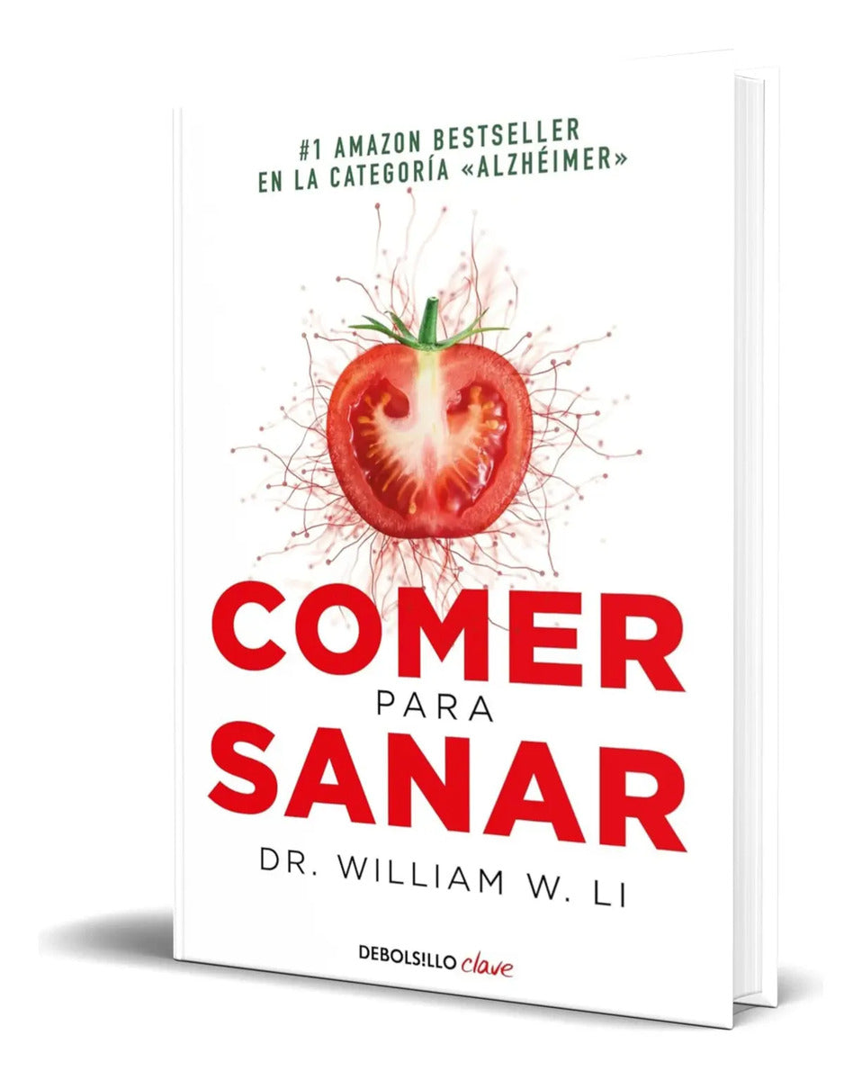 Portada de Libro Comer Para Sanar [ Dr. William W. Li ] Original
