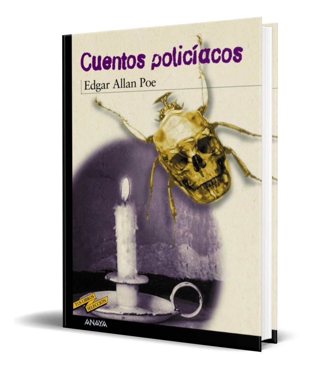 Portada de Libro Cuentos Policiacos [ Edgar Allan Poe ] Original