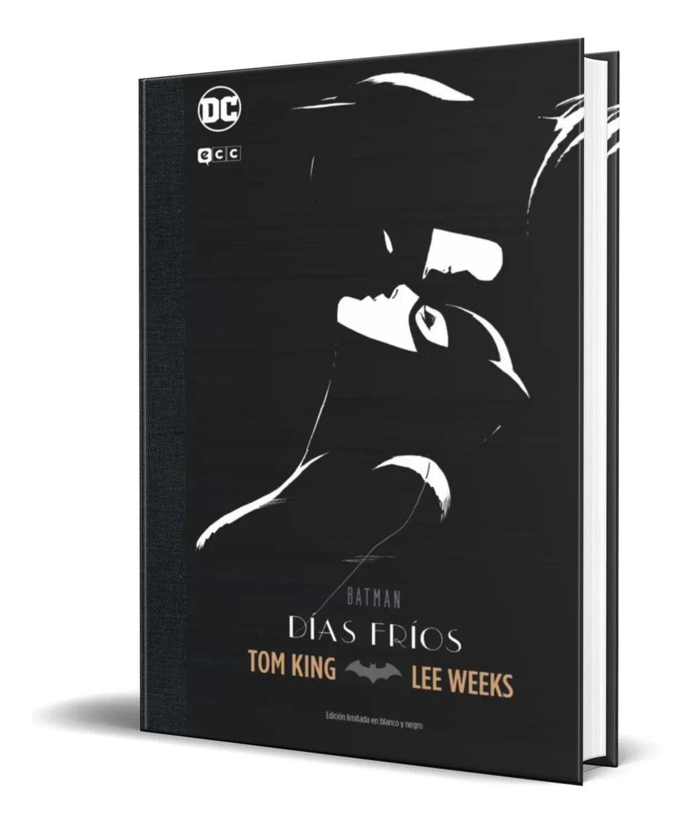 Portada de Libro Batman Dias Frios [ Edicion Deluxe Blanco Y Negro ]
