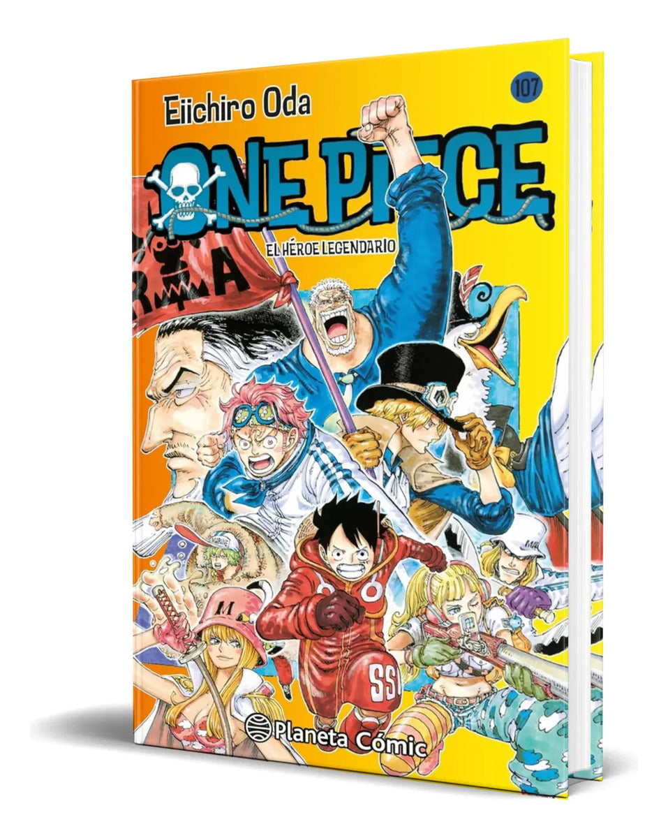 Portada de Libro One Piece Vol.107 [ Eiichiro Oda ] Original