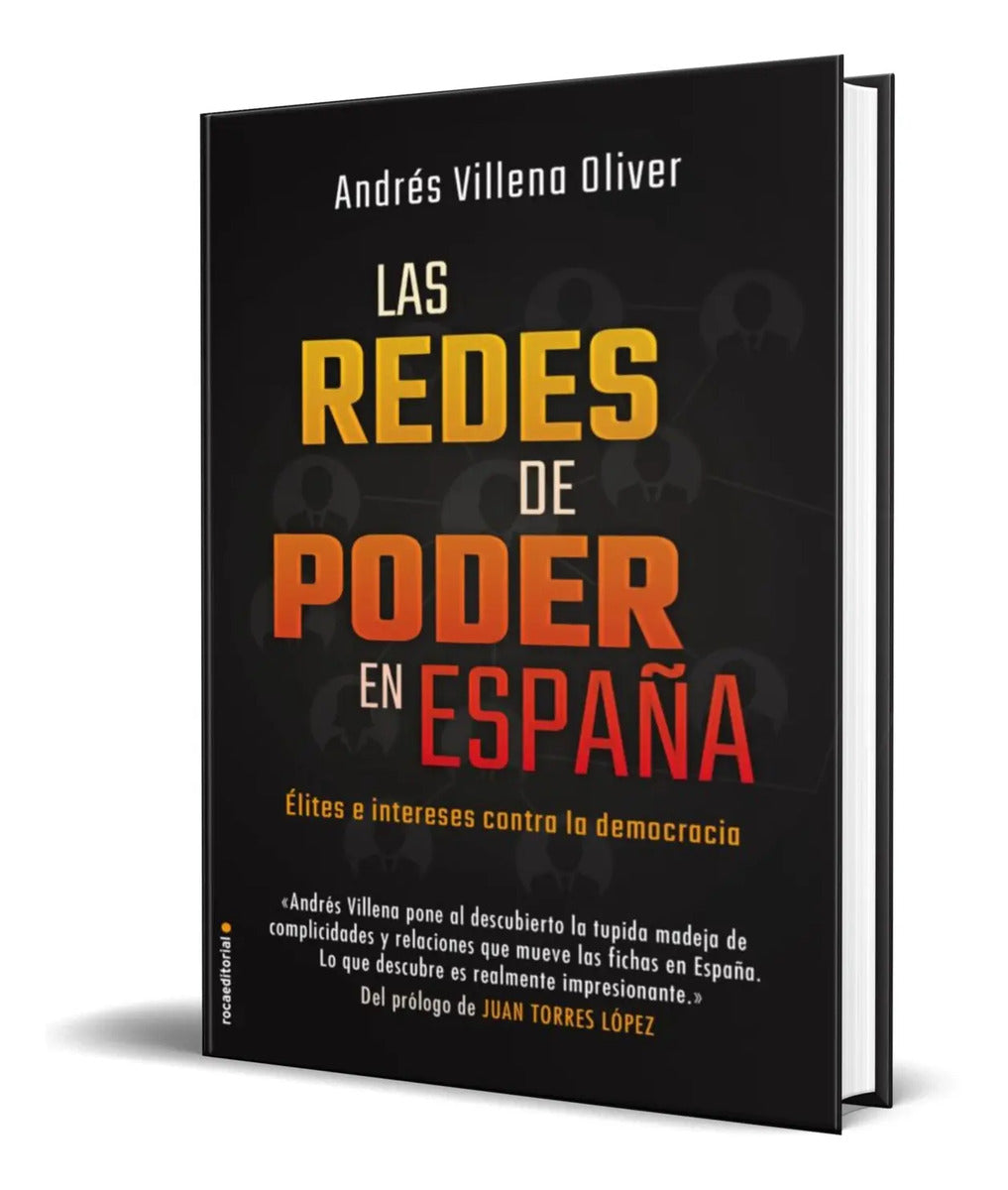 Portada de Libro Redes De Poder En España [ Andres Villena ] Original