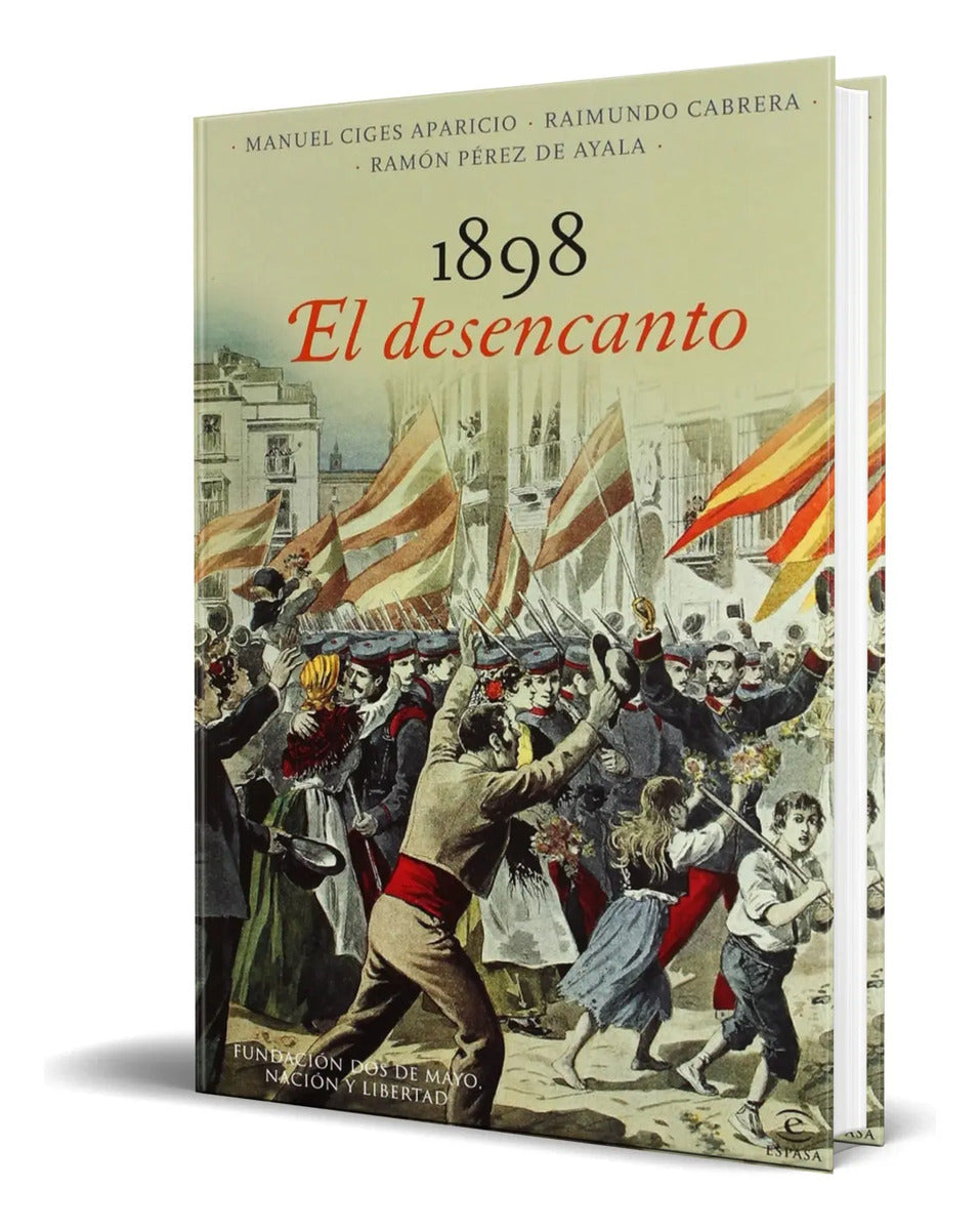 Portada de Libro 1898, El Desencanto [ Manuel Ciges Aparicio ] Original