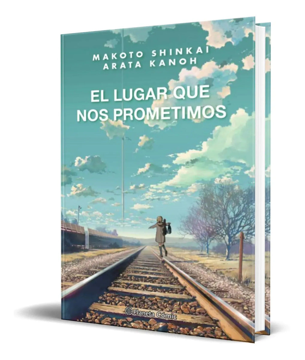 Portada de Libro El Lugar Que Nos Prometimos [ Makoto Shinkai] Original