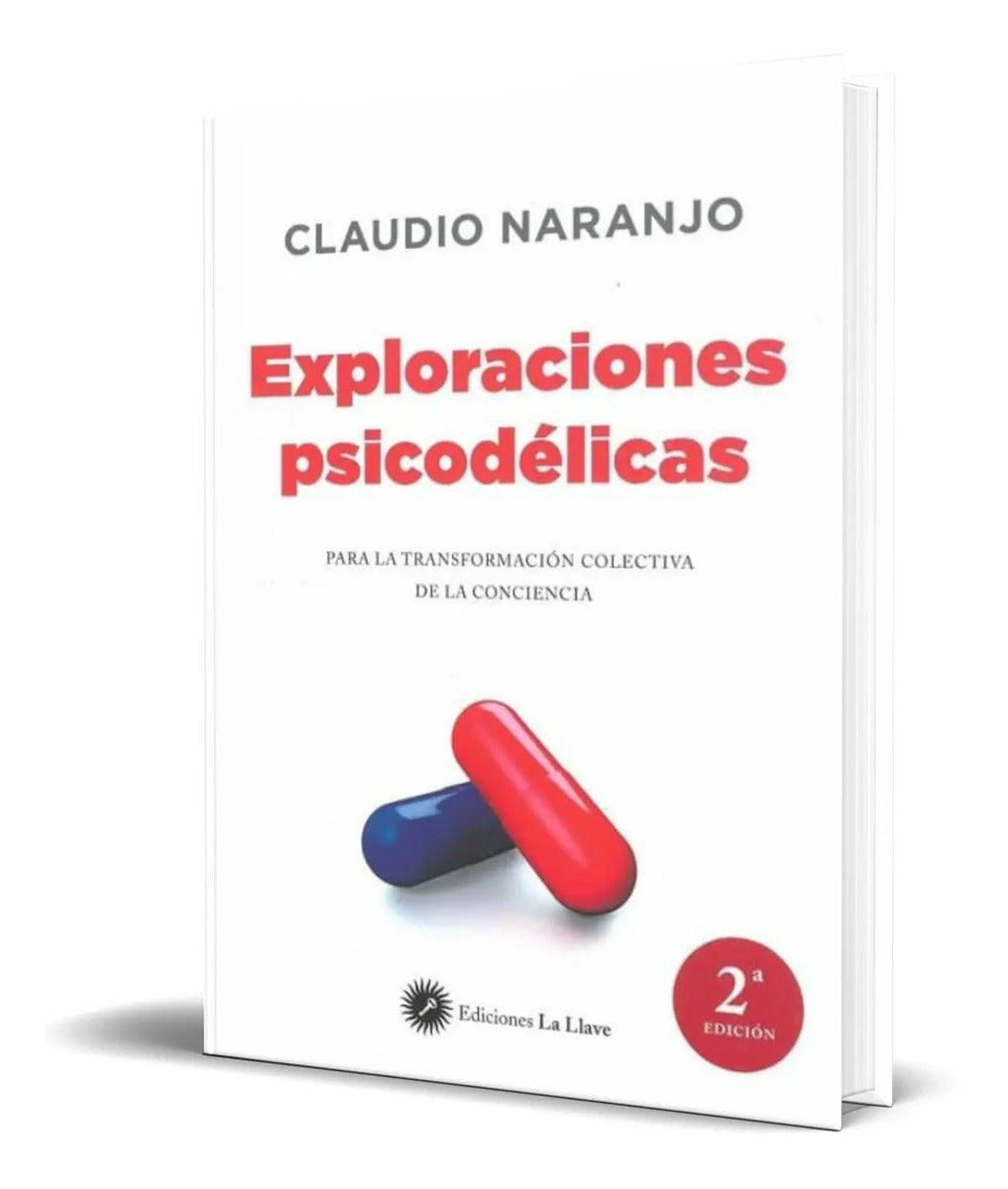 Portada de Libro Exploraciones Psicodelicas [ Claudio Naranjo] Original