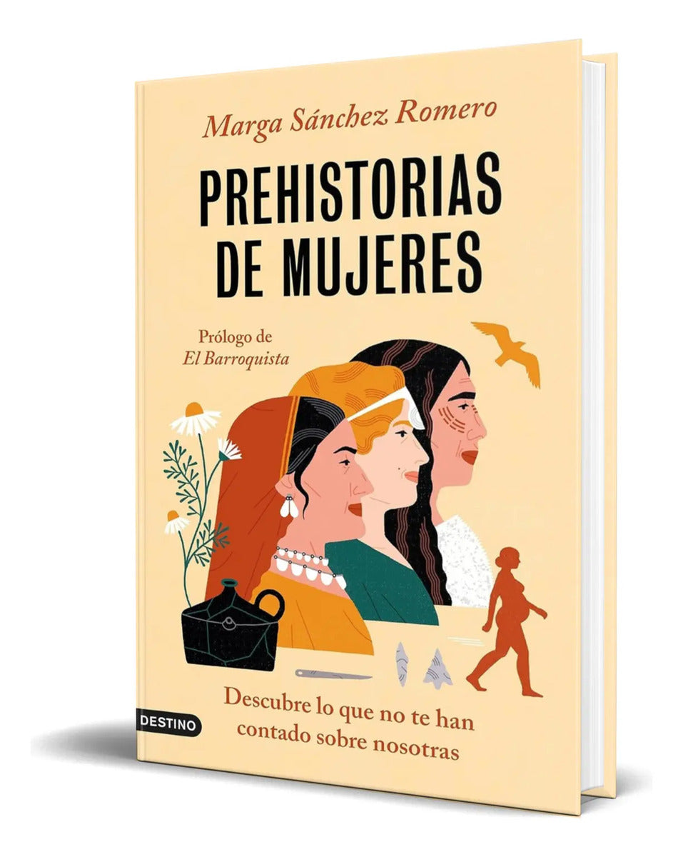 Portada de Libro Prehistorias De Mujeres Marga Sánchez Romero Original