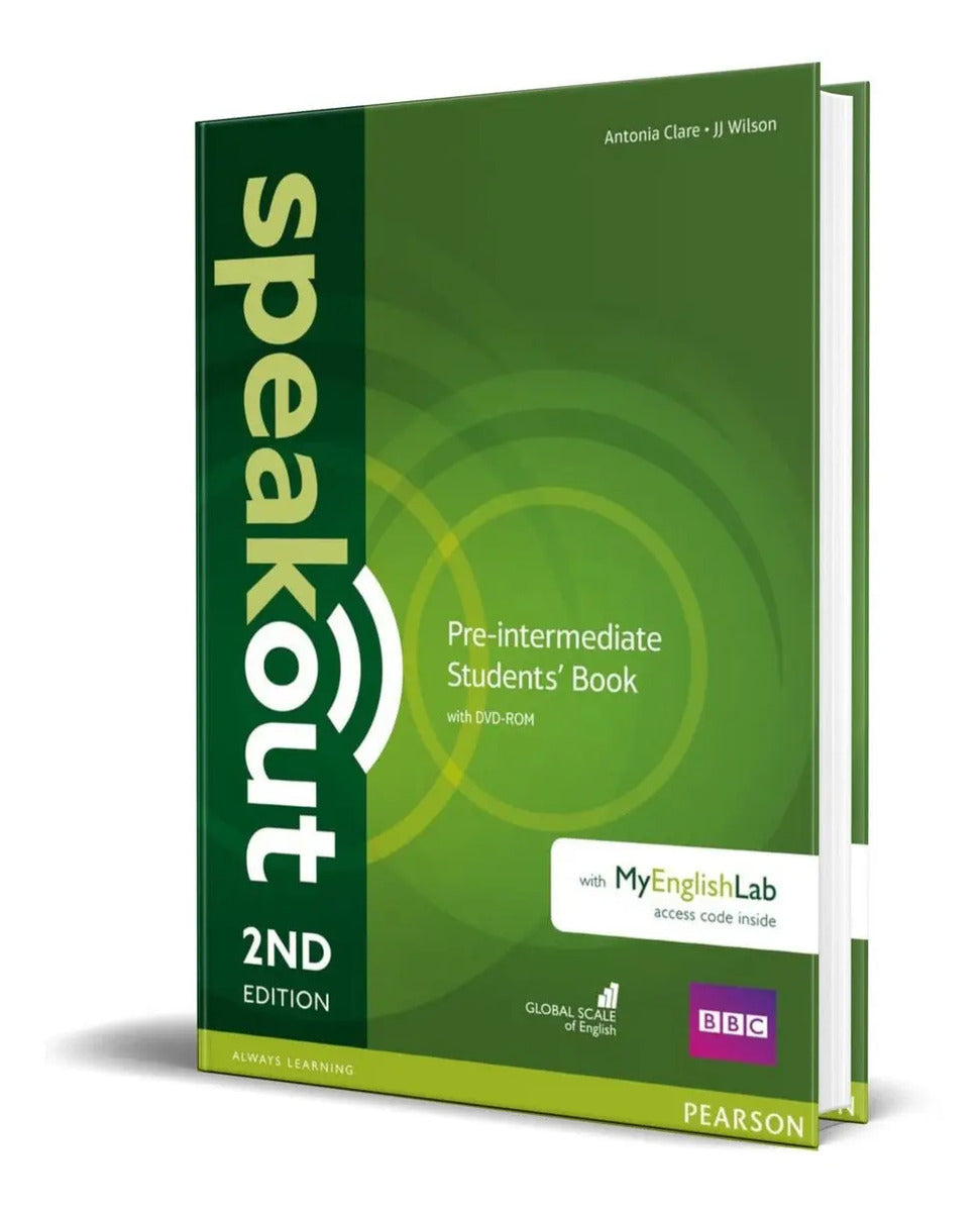 Portada de Libro Speakout Pre-intermediate Students Book With Dvd-rom