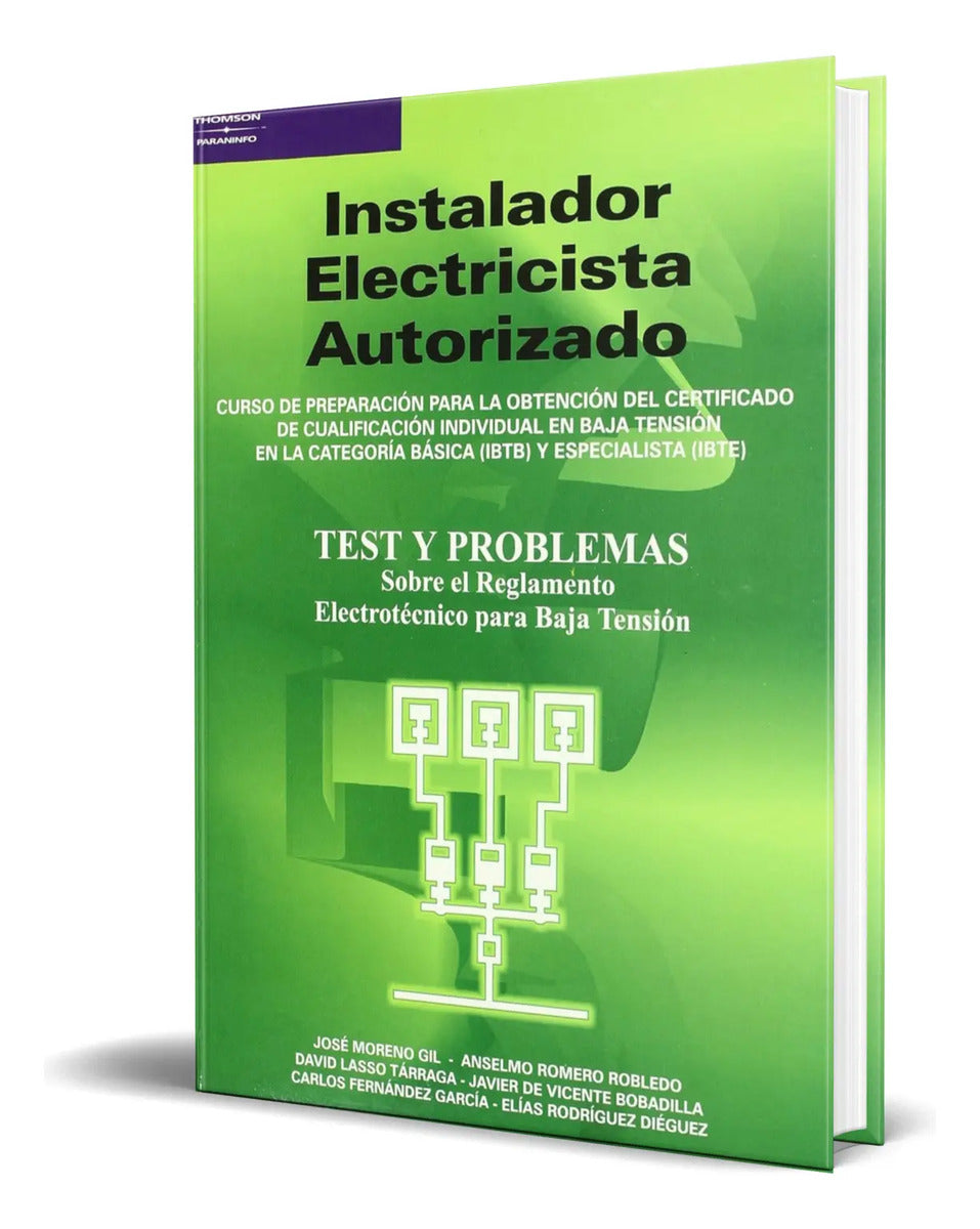 Portada de Libro Instalador Electricista Autorizado [ Original ]