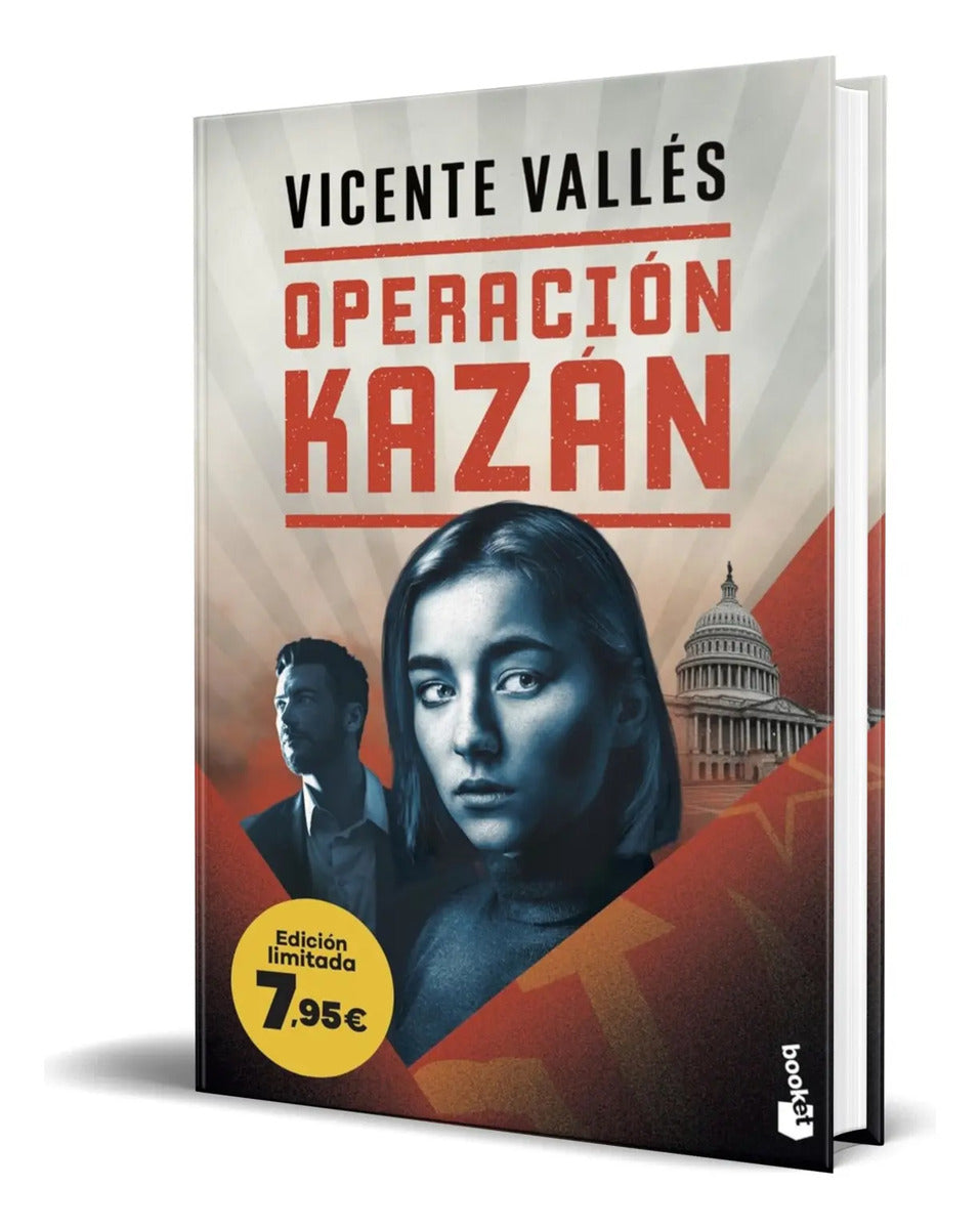 Portada de Libro Operación Kazán [ Vicente Valles ] Original
