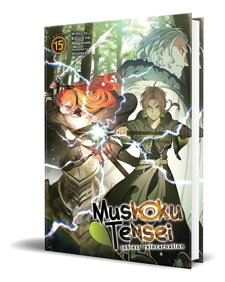 Portada de Libro Mushoku Tensei Vol.15 [ Rifujin Na Magonot ] Original