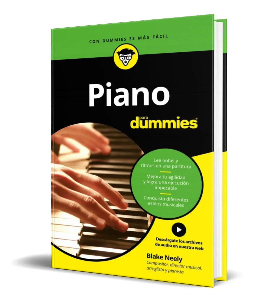 Portada de Libro Piano Para Dummies [ Blake Neely ] Original