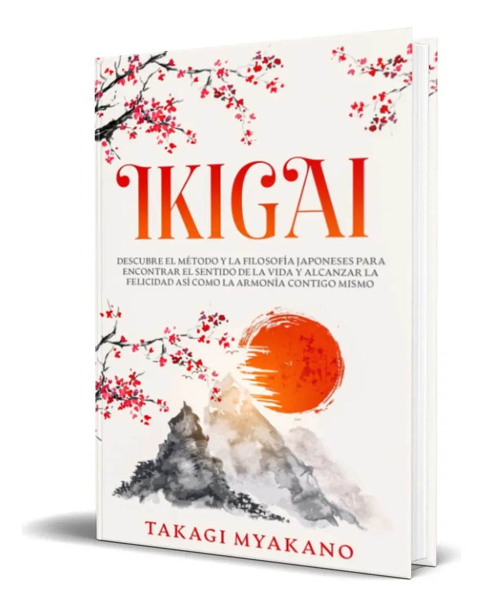 Portada de Libro Ikigai [ La Filosofía Japoneses ] Original