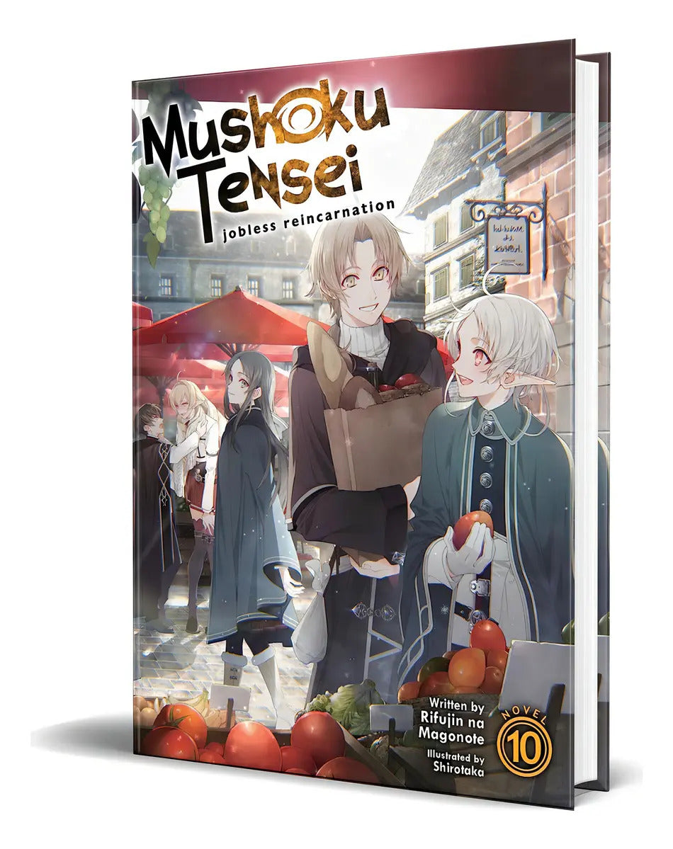 Portada de Mushoku Tensei Vol.10, De Rifujin Na Magonote. Editorial Airship, Tapa Blanda En Inglés, 2021