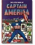 Portada de The Little Book Of Captain America Colección Libro Capitán