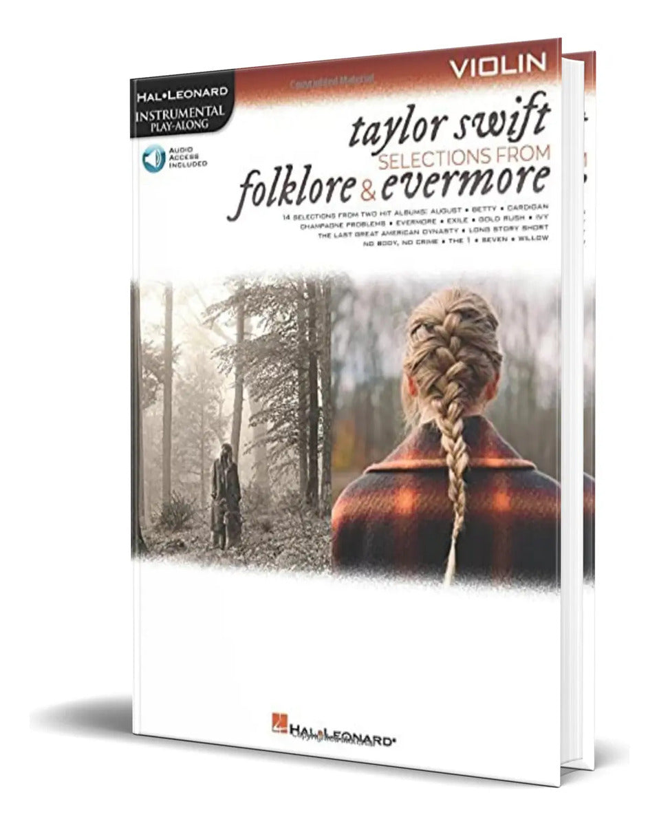Portada de Libro Taylor Swift [ Selections From Folklore & Evermore ]