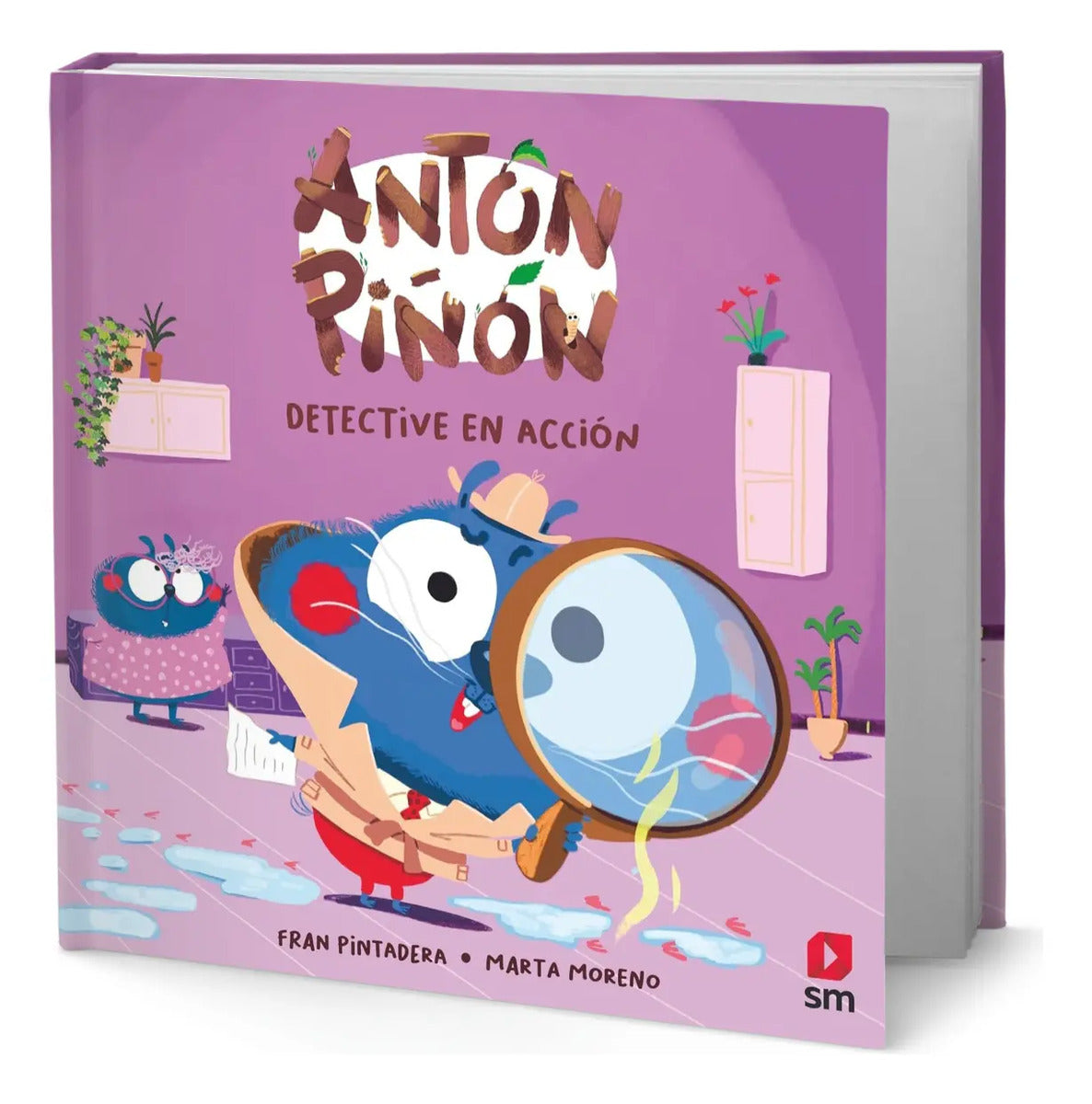 Portada de Libro Antón Piñón, Detective En Acción [ Original ]