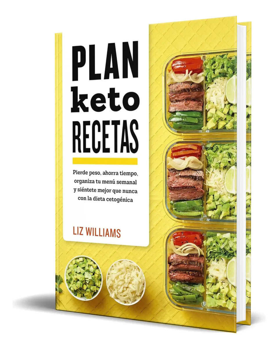 Portada de Libro Plan Keto Recetas [ Liz Williams ] Original