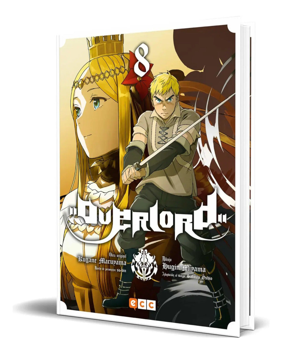 Portada de Libro Overlord Vol.8 [ Kugane Maruyama ] Original
