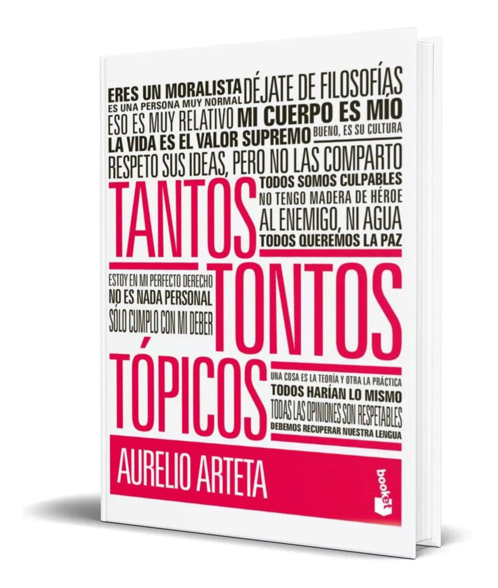 Portada de Libro Tantos Tontos Topicos [ Aurelio Arteta ] Original