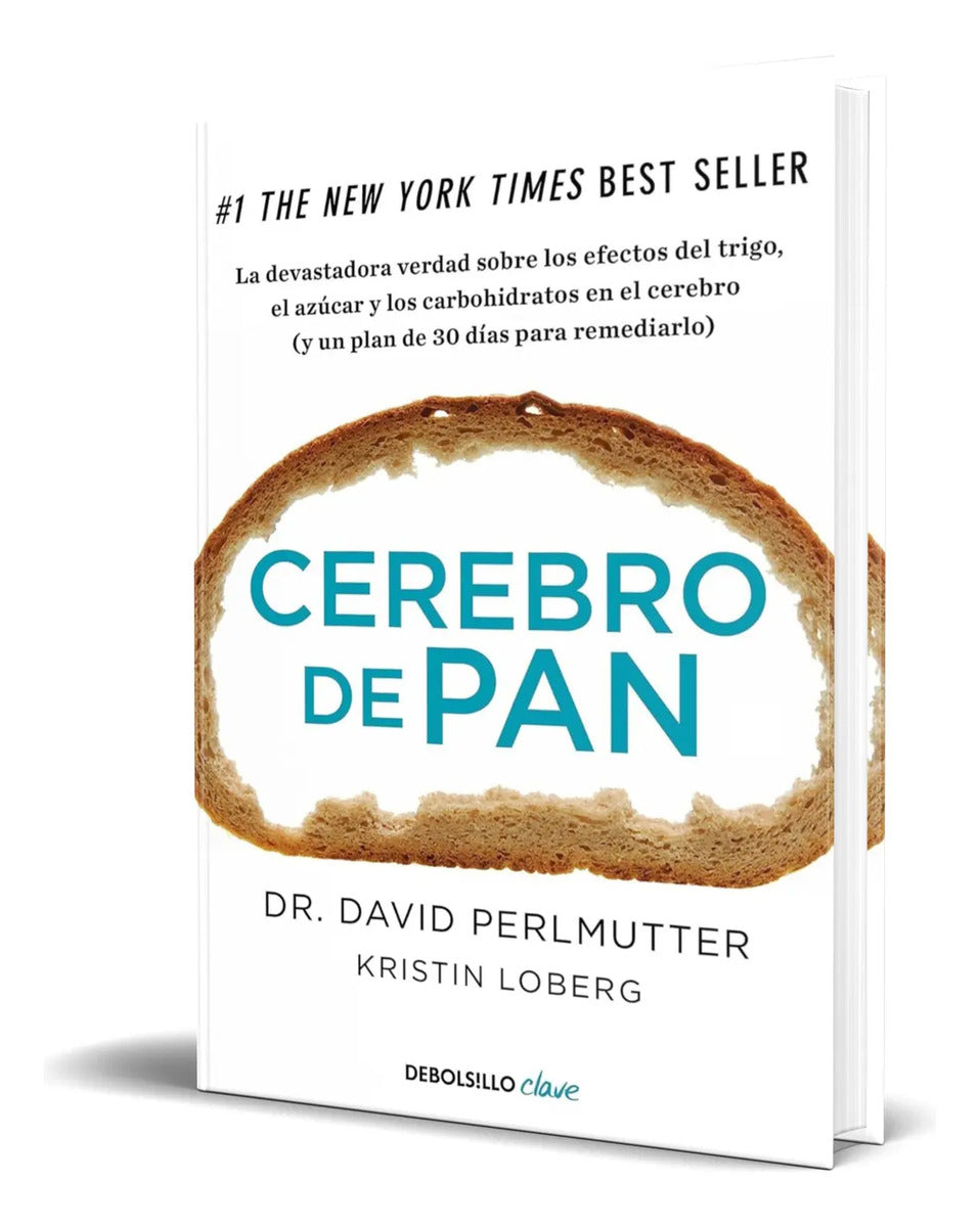 Portada de Libro Cerebro De Pan [ David Perlmutter ] Original