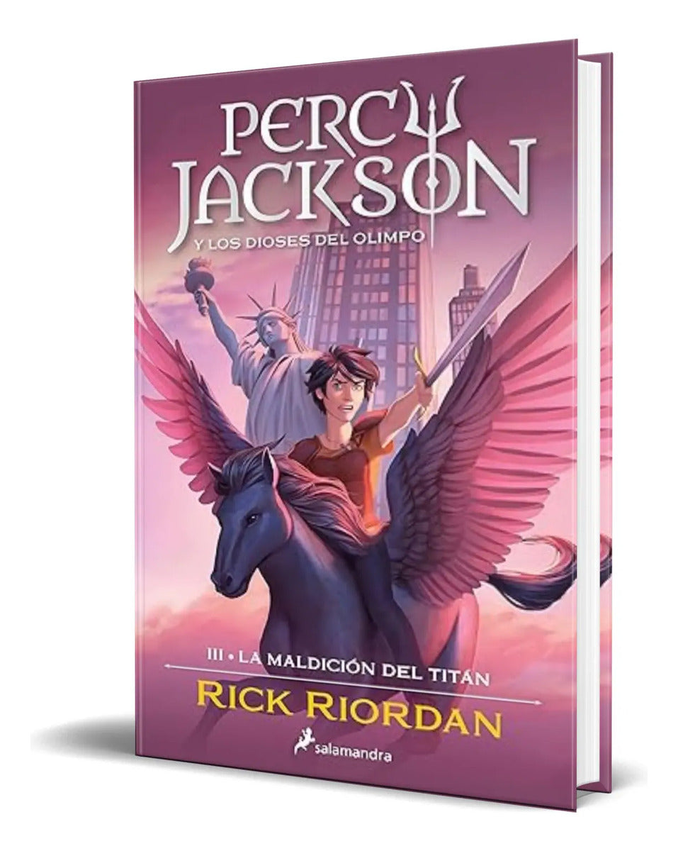 Portada de Libro La Maldicion Del Titan [ Percy Jackson ] Original
