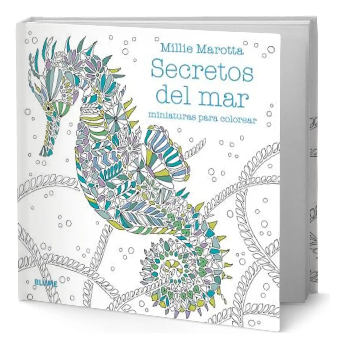 Portada de Libro Secretos Del Mar [ Millie Marotta ] Original