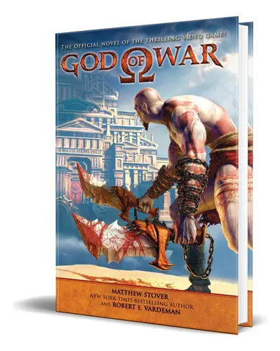 Portada de God Of War (vol. 1), De Matthew Stover. Editorial Random House Worlds, Tapa Blanda En Inglés, 2010